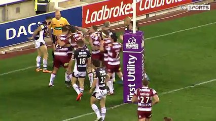 Wigan Warriors V Castleford Tiger Super League 2016