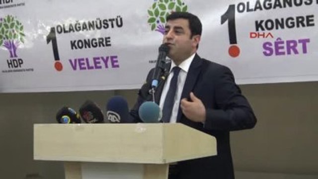 Siirt Hdp Lideri Demirtaş Siirt'te Konuştu-3