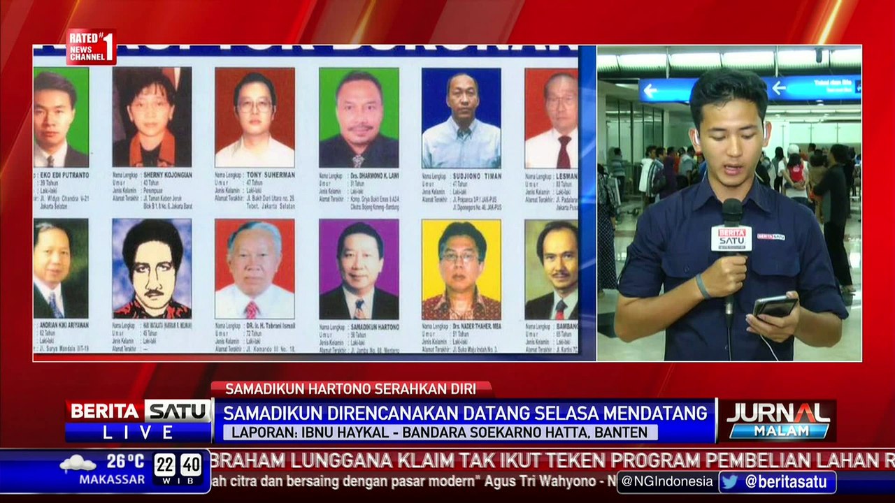 Samadikun Hartono Dijadwalkan Tiba di Indonesia Selasa