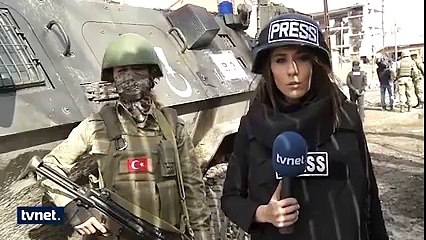 Aslan Yürekli Kadın Teymenimiz Yüksekova'da Operasyonda