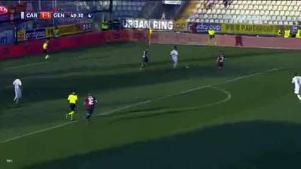 Lorenzo Lollo Goal HD - Carpi 2-1 Genoa - 16-04-2016