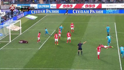 1-1 Axel Witsel Goal Russia  Premier Liga - 16.04.2016, Zenit 1-1 Spartak Moscow