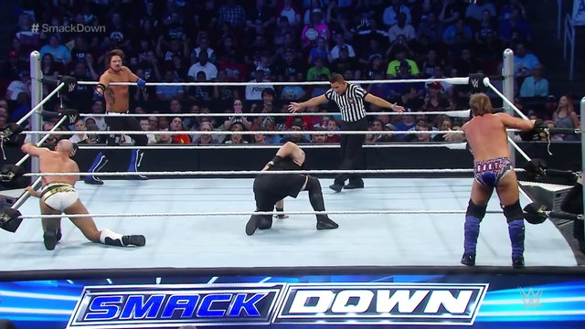 AJ Styles & Cesaro vs. Kevin Owens & Chris Jericho SmackDown, April 7, 2016