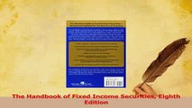 Read  The Handbook of Fixed Income Securities Eighth Edition Ebook Free