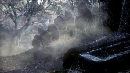 Dark Souls III - Cemetary of Ash: Undead Ashen One Manisfests & Rises From The Grave Cutscene