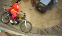 OMG!!! Brave Girl inside Well of Death Bike Riding Stunt-Top Funny Videos-Top Prank Videos-Top Vines Videos-Viral Video-Funny Fails