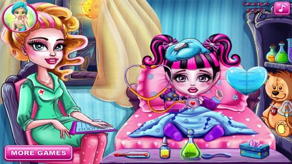 Baby Monster Flu Doctor - Monster High Doctor Care Game