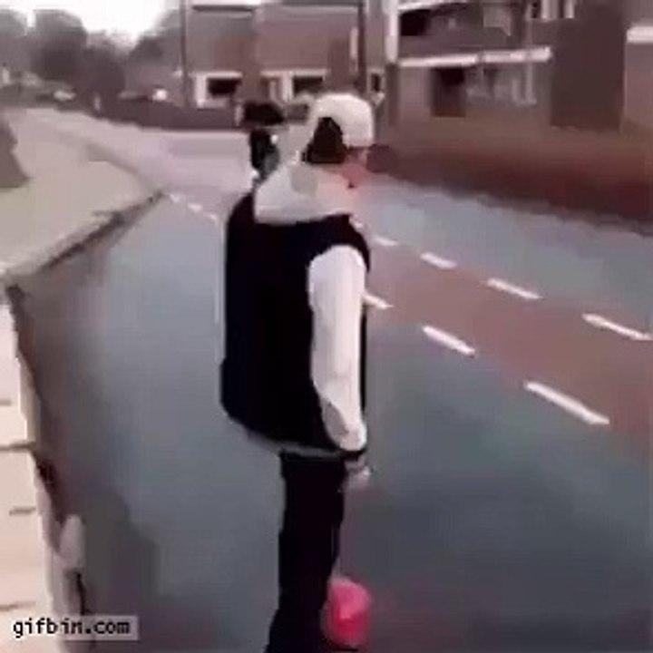 panic for bicycle rider