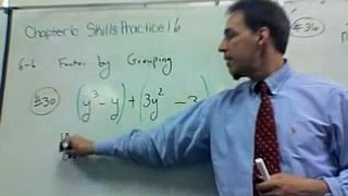 6-6 Factoring Polynomials by Grouping