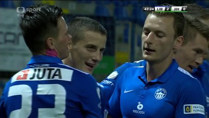 2-0 Herolind Shala Goal Czech Rep. Synot liga - 16.04.2016, Slovan Liberec 2-0 J