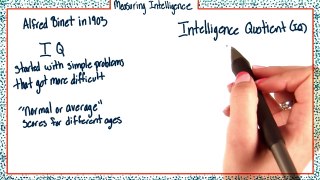 First IQ tests - Intro to Psychology