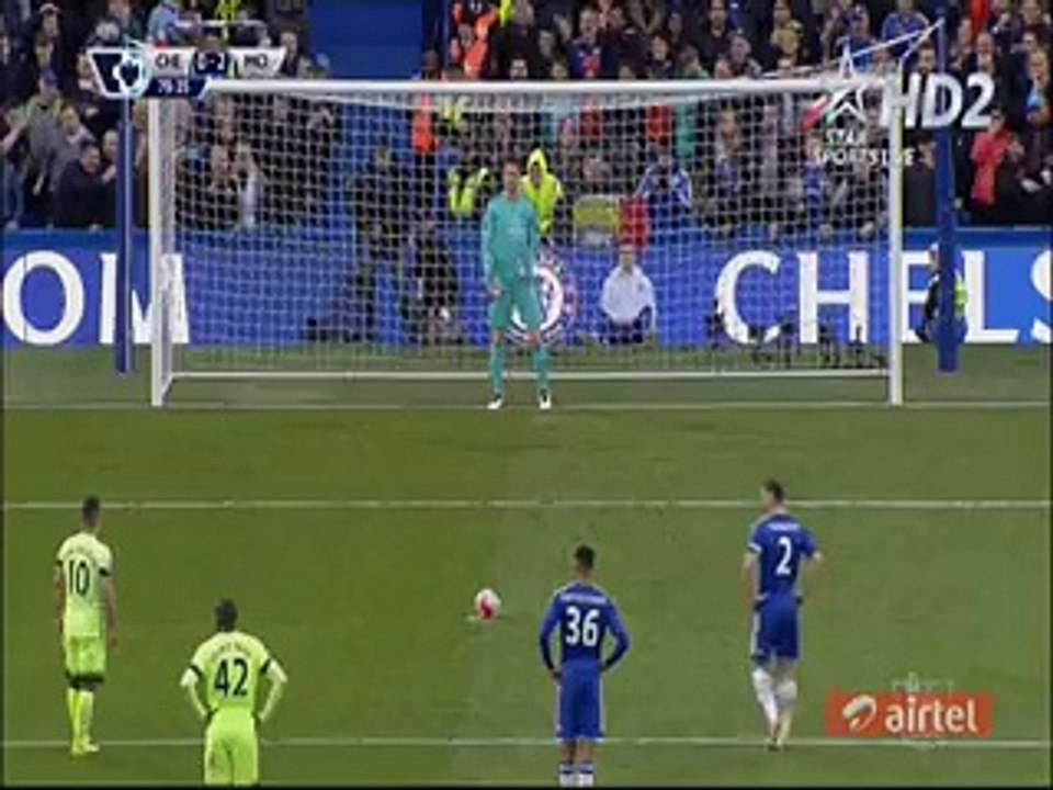 Sergio Agüero Hattrick Goal HD - Chelsea 0-3 Manchester City - 16.04.2016 HD