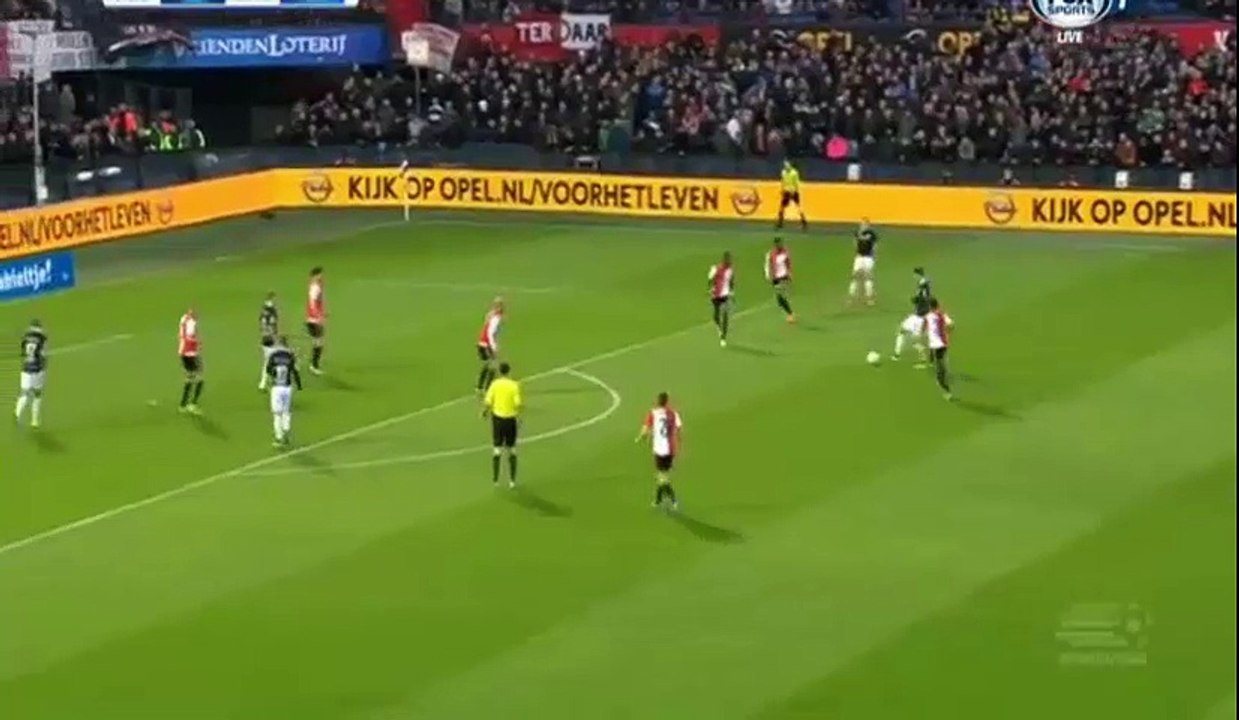 Michael de Leeuw Goal - Feyenoord 0-1 FC Groningen 16.04.2016