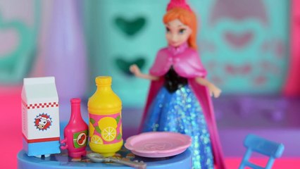 Frozen Elsa e Anna Do Filme Frozen no Castelo!!! Em Portugue