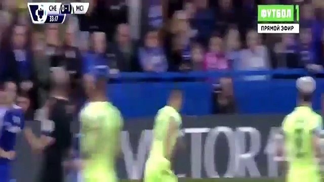 All Goals hat trick Sergio Aguero Chelsea 0 vs 3 Manchester City 17-4- 2016