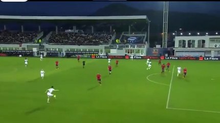Sofiane Boufal Super Goal - GFC Ajaccio 0-1 Lille  16.04.3016