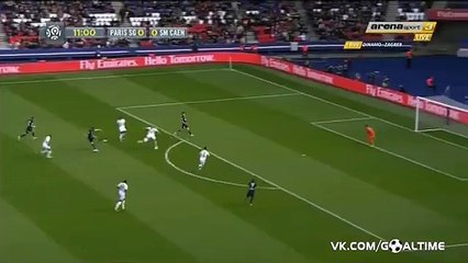 Zlatan Ibrahimovic Goal HD - PSG 1-0 Caen - 16-04-2016