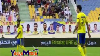 اهداف مباراة ( الظفرة 2-1 الوحدة ) الدورى الاماراتى
