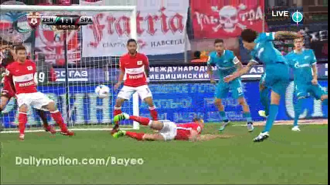 All Goals & Highlights HD - Zenit Petersburg 5-2 Spartak Moscow - 16-04-2016