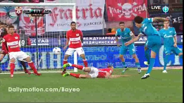 All Goals & Highlights HD - Zenit Petersburg 5-2 Spartak Moscow - 16-04-2016