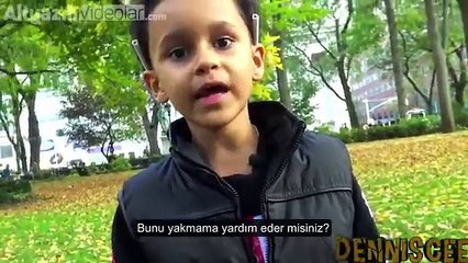 Sigarasını Yakmak İçin Yardım İsteyen Çocuğa İnsanların Tepkileri