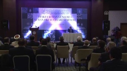 Download Video: Diyanet İşleri Başkanı Görmez - Diyanet İşleri Başkanlığı'nda Tescilli 120 Binden Fazla Hafızımız...