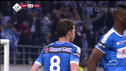 All Goals HD - Gent 2-0 Oostende - 15-04-2016