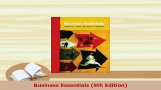 Download  Business Essentials 5th Edition PDF Online