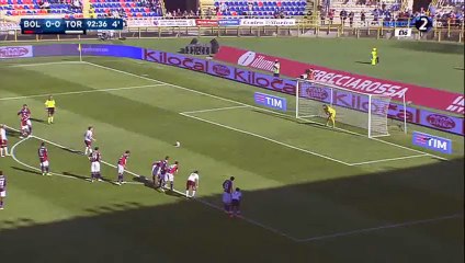 Andrea Belotti Penalty Goal HD - Bologna 0-1 Torino  - 16-04-2016