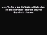 Book Jesus: The Son of Man: His Words and His Deeds as Told and Recorded by Those Who Knew