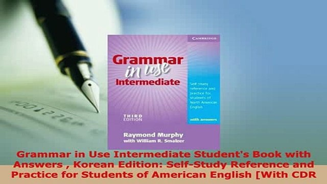 PDF Grammar in Use Intermediate Students Book with Answers Korean Edition SelfStudy Download Full Ebook