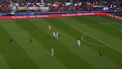 Zlatan Ibrahimovic Goal HD - PSG 1-0 Caen - 16-04-2016