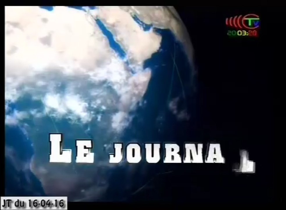 Journal de 20h TVCongo du Samedi 16 Avril 2016 -By Congo-Site