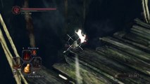 DARK SOULS™ II: huntsman copse bridge item jump