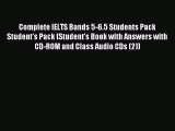 Download Complete IELTS Bands 5-6.5 Students Pack Student's Pack (Student's Book with Answers