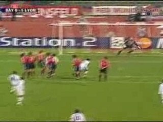 Juninho - Bayern vs  Lyon