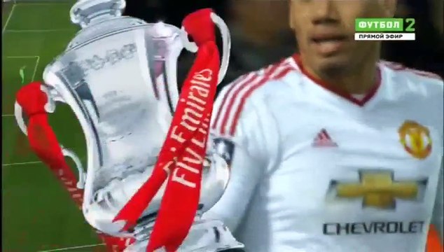0-2 Marouane Fellaini Goal England FA Cup Quarterfinal Rep - 13.04.2016, West Ham 0-2 Manchester United