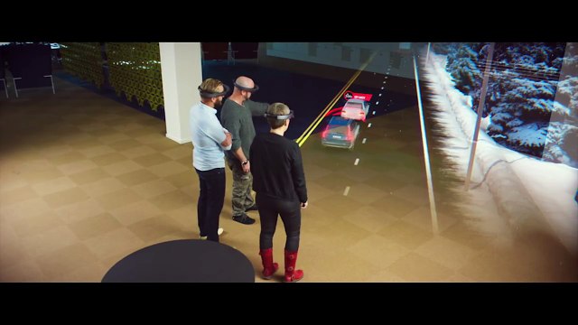 Microsoft HoloLens: Mixed Reality Blends Holograms with the Real World Video