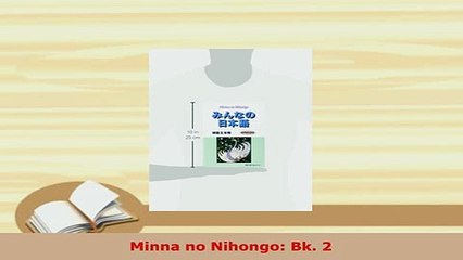 PDF  Minna no Nihongo Bk 2 Read Full Ebook