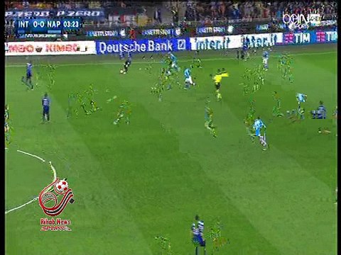 اهداف مباراة ( انتر ميلان 2-0 نابولي ) الدوري الايطالي