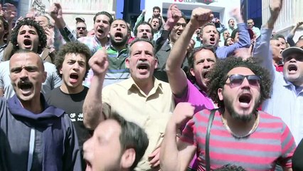 تظاهرات في مصر اعتراضا على منح السعودية جزيرتين في البحر الاحمر