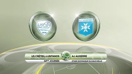 USCL 1 - 0 Auxerre (J34 S15/16)