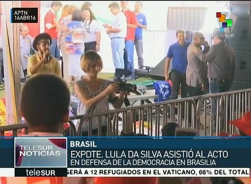 Brasil: masivas manifestaciones en defensa de la democracia