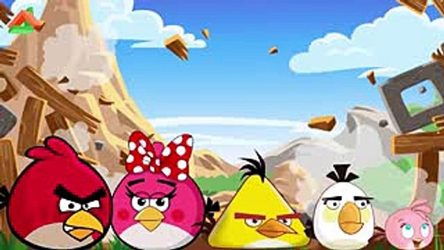 Angry Birds Finger Family NURSERY RHYMES Very Funny Cartoons