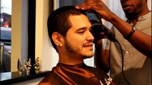 Men's Haircut BUZZ/UNDERCUT FADE W/BEARD TRIM