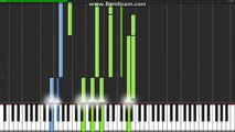 Minecraft Calm 3 music piano tutorial Synthesia