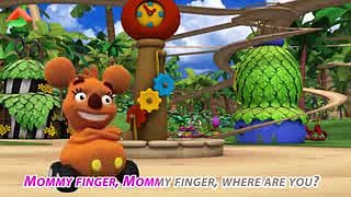 Jungle Junction Finger Family   NURSERY RHYMES    Very Funny Cartoons