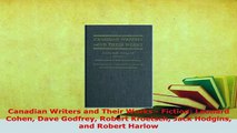 PDF  Canadian Writers and Their Works  Fiction Leonard Cohen Dave Godfrey Robert Kroetsch Free Books