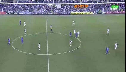 Vitor  Goal - Santos FC 2 - 0 Sao Bento