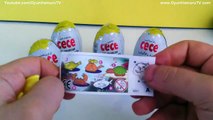 CeCe Sürpriz Yumurtalar 7 Oyuncak Açımı Oyun Hamuru TV Videoları